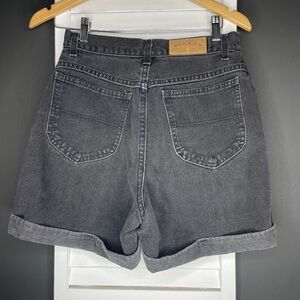 VTG Riders by Lee Washed Black Denim Shorts